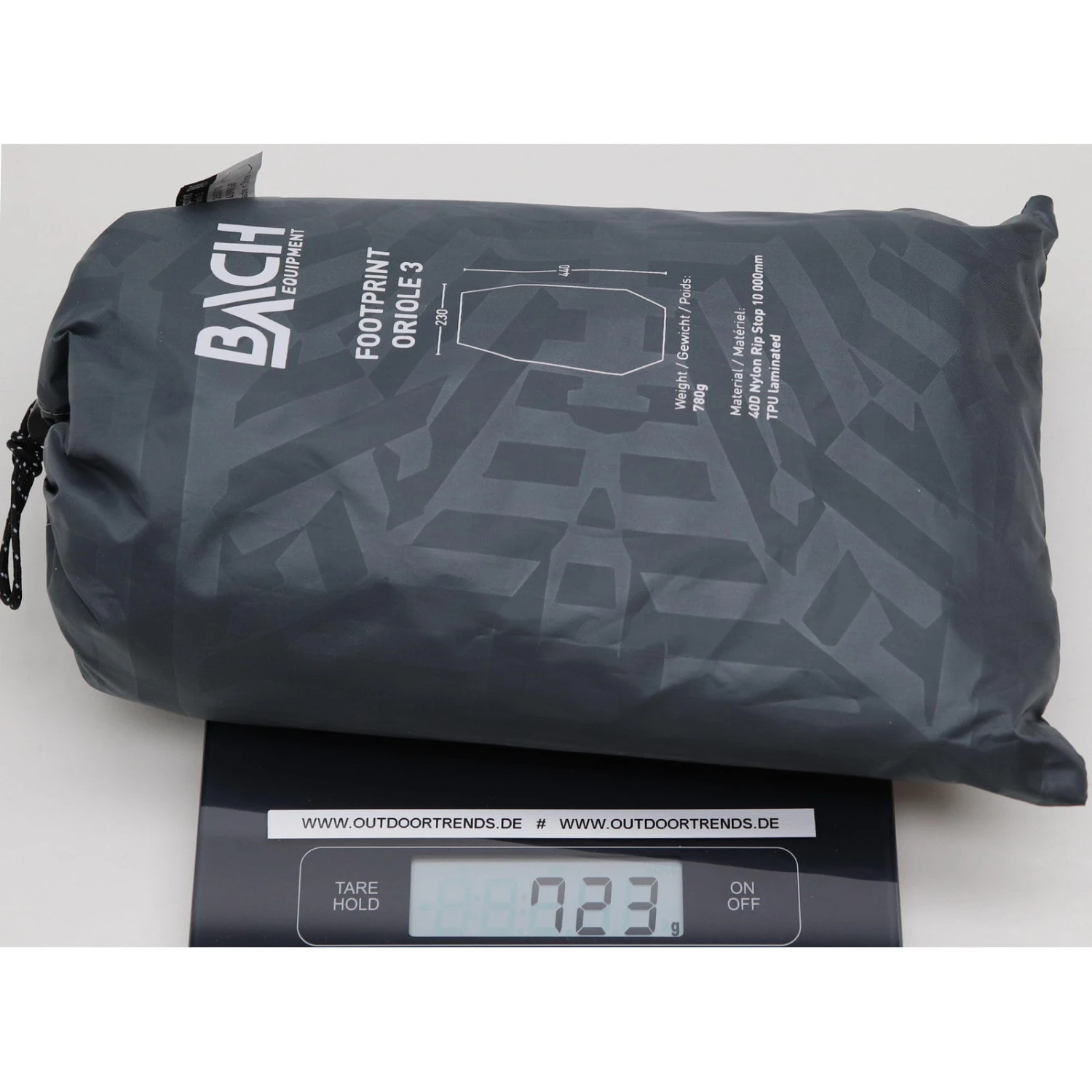 BACH Oriole 3 Footprint - Zeltunterlage – Bild 2