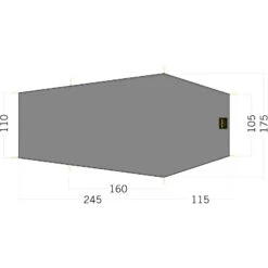 Tatonka Floor Sheet LT Gargia 3 - Zeltunterlage