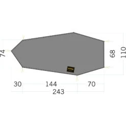 Tatonka Floor Sheet LT Kyrkja - Zeltunterlage