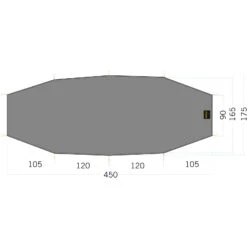 Tatonka Floor Sheet LT Rokua 3 - Zeltunterlage
