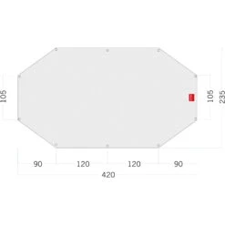 Tatonka Floor Sheet PE Buffin 4 - Zeltunterlage