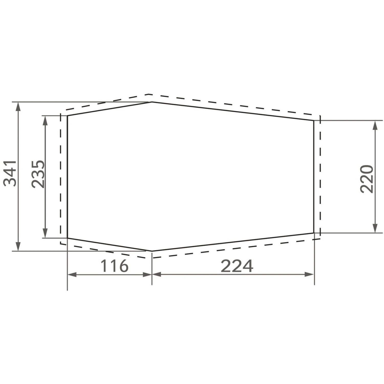 VAUDE Floorprotector Drive Wing - Zeltunterlage – Bild 2
